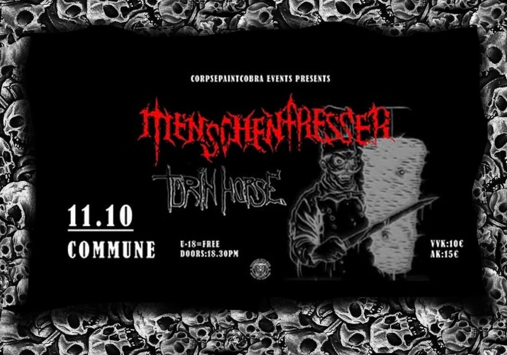 Menschenfresser und Turin Horse am 11. Oktober 2025 in der Commune&nbsp;Saarbrücken