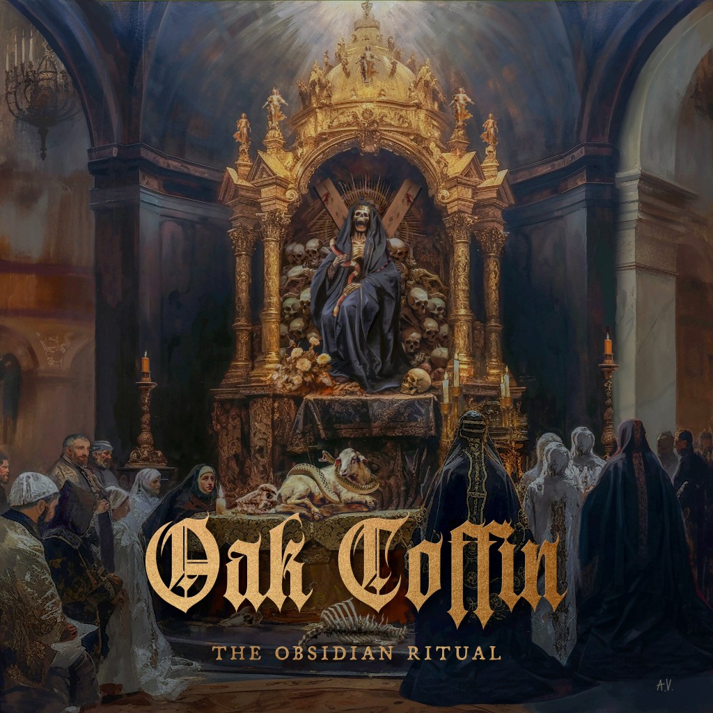Oak Coffin mit the Obsidian Ritual