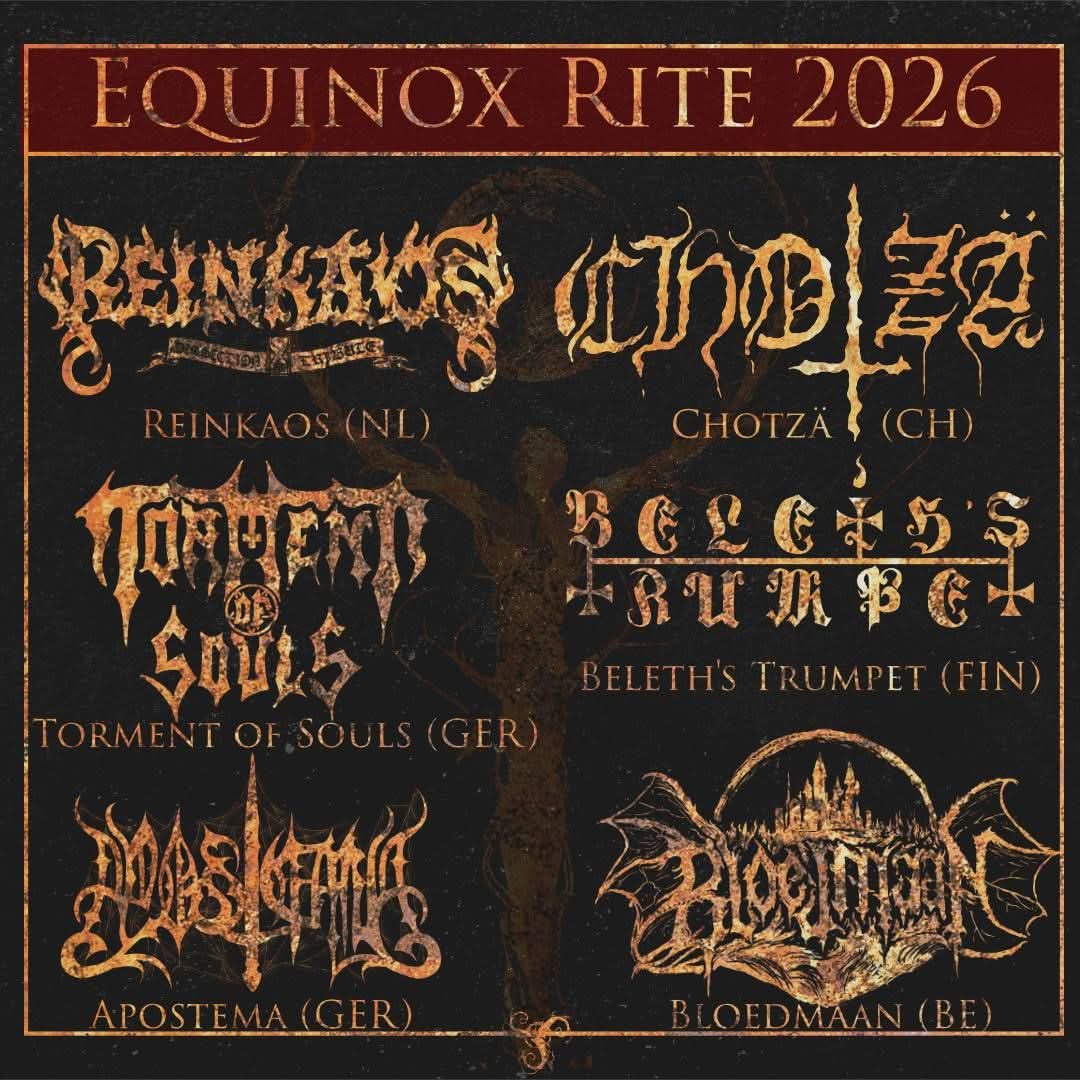 Equinox Rite Festival 2026 im Kulturhaus Überherrn am 26. September 2026